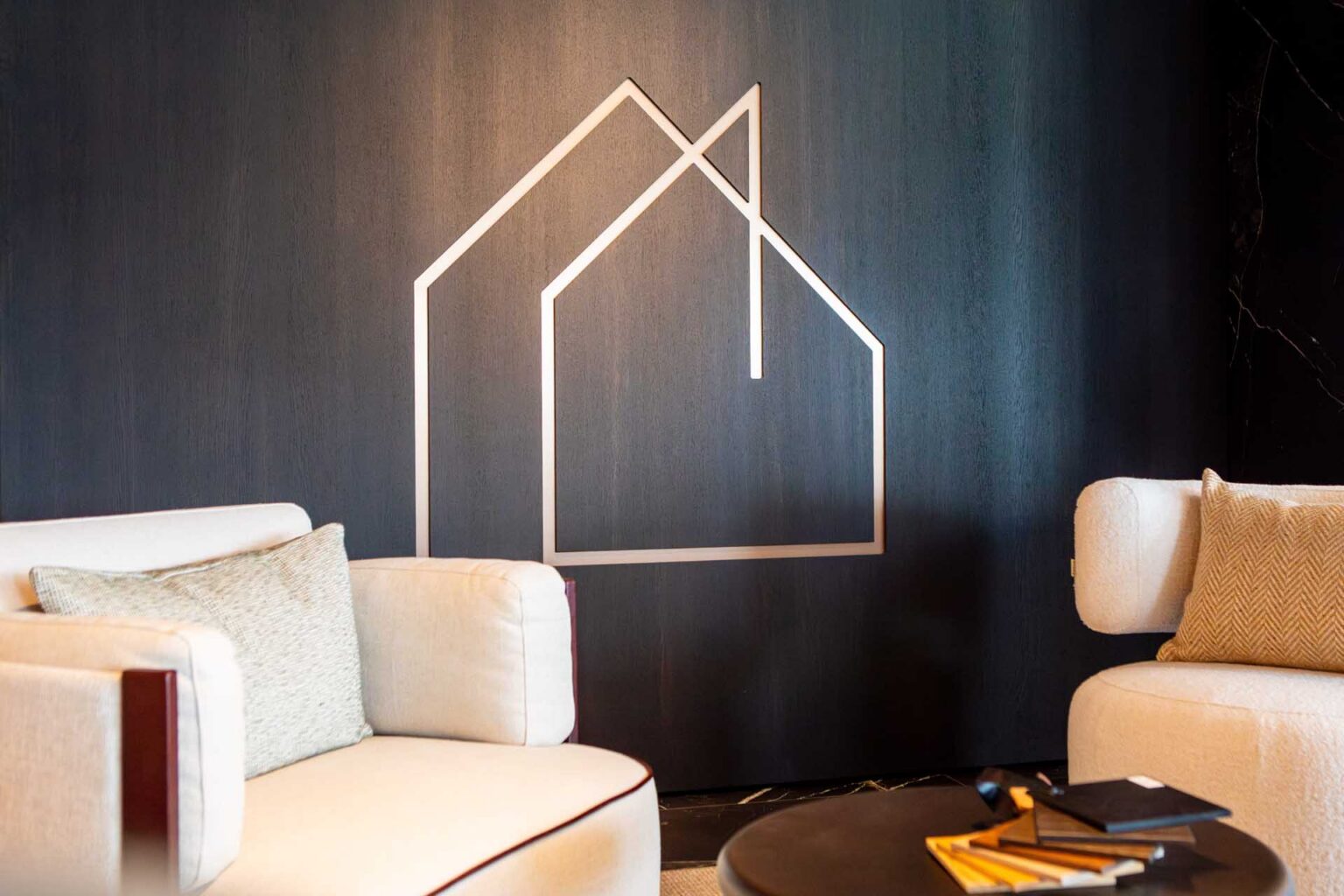 De showroom zoals ze er vandaag uitziet