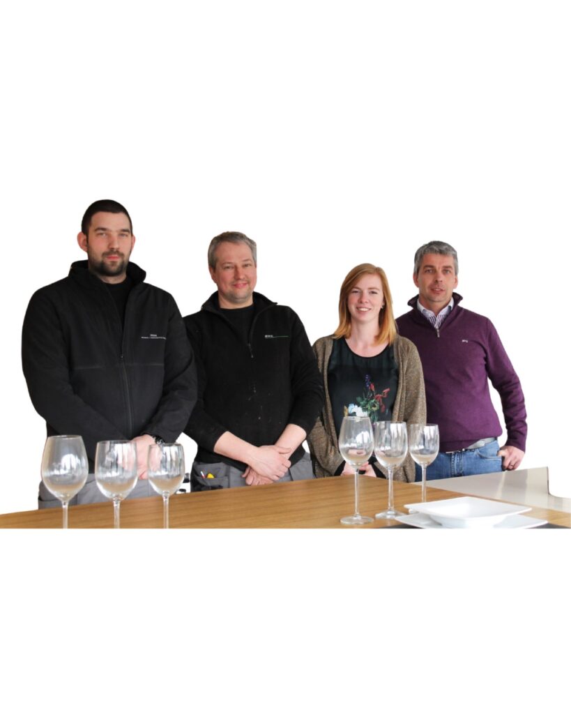 Het team van RWK in 2015